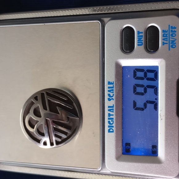 ThunderBolt Overlay Sterling Silver Round Stud Earrings - Picture 9 of 13